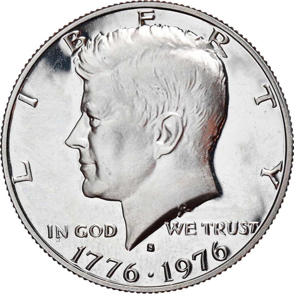 United States Coin American ½ Dollar | Kennedy Half Dollar | Bicentennial | KM205 | 1976