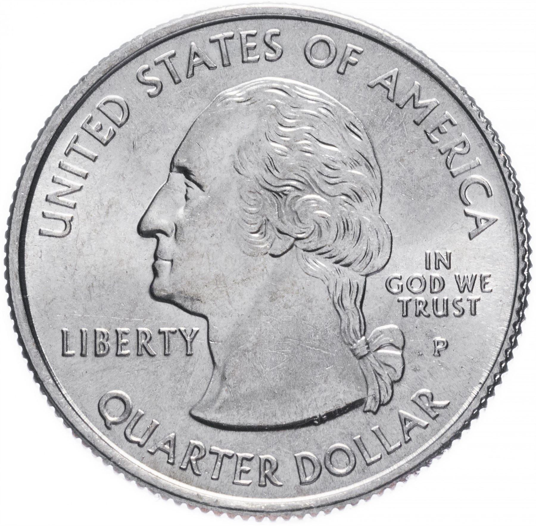 United States Coin American ¼ Dollar | George Washington | Charter Oak | KM297 | 1999