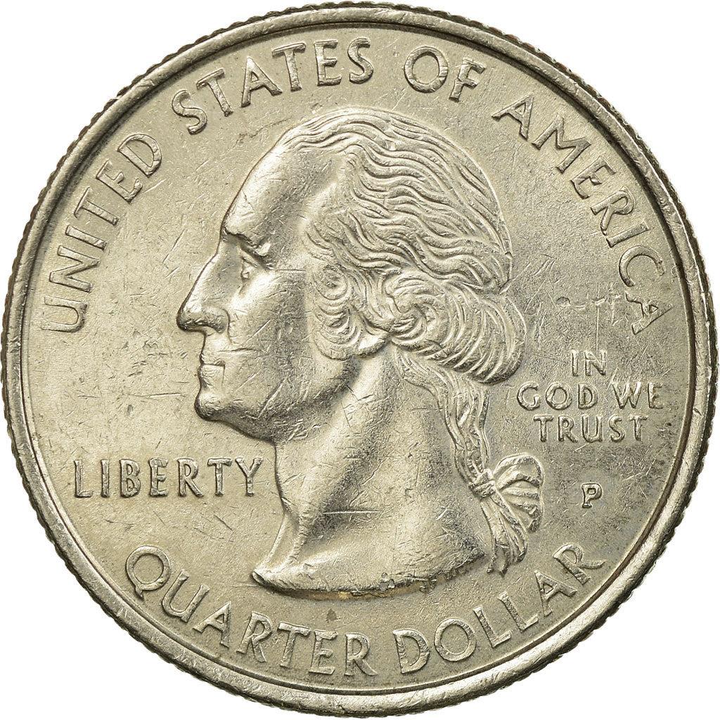 United States Coin American ¼ Dollar | George Washington | Delaware River | Colonial Army | KM295 | 1999