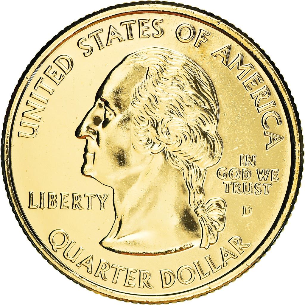 United States Coin American ¼ Dollar | George Washington | Maryland Statehouse | KM306 | 2000