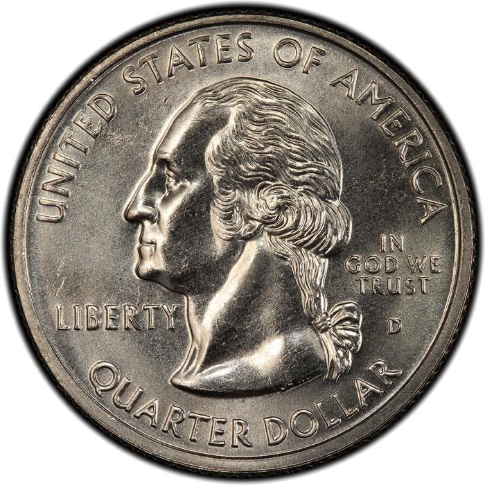 United States Coin American ¼ Dollar | George Washington | Peach | KM296 | 1999