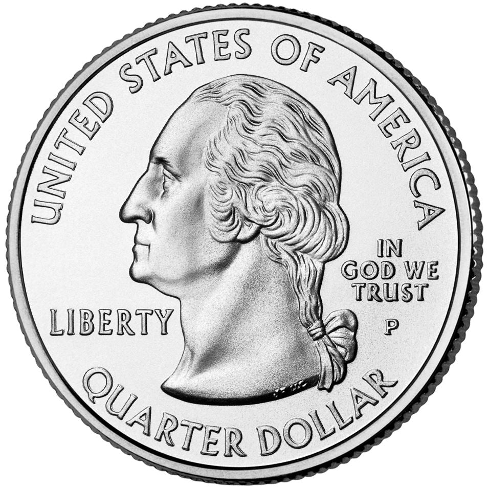 United States Coin American ¼ Dollar | George Washington | Puerto Rico | San Juan | KM446 | 2009