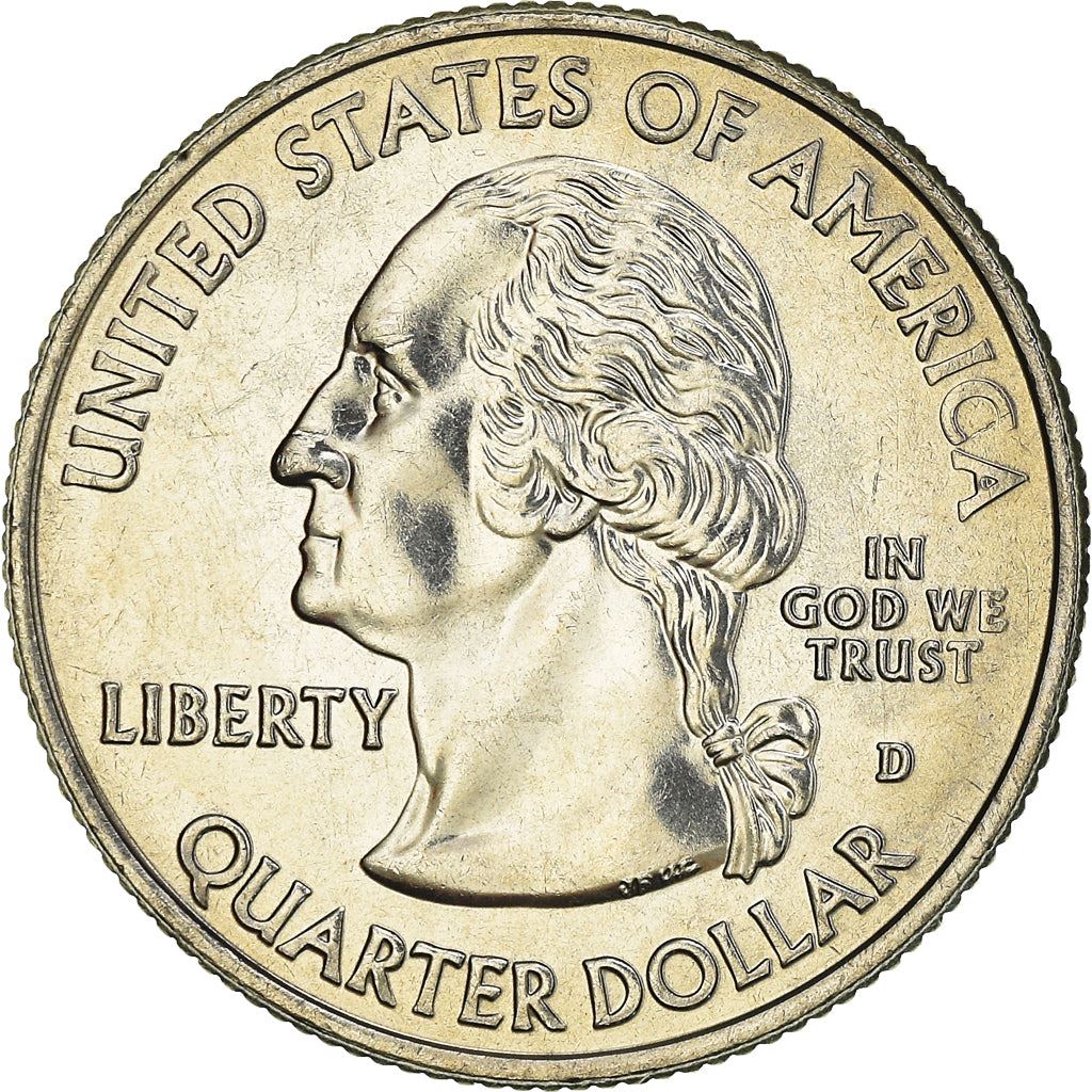 United States Coin American ¼ Dollar | George Washington | Puerto Rico | San Juan | KM446 | 2009