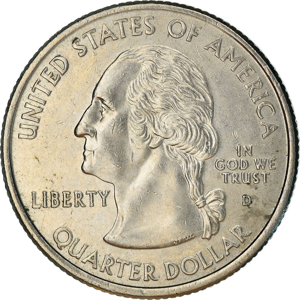 United States Coin American ¼ Dollar | George Washington | Tennessee | Guitar | Trumpet | Violin | KM331 | 2002