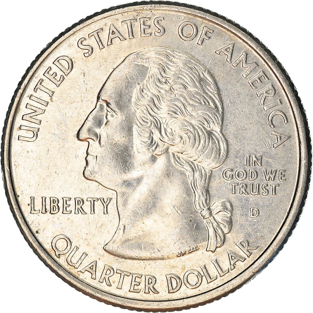 United States Coin American ¼ Dollar | George Washington | Wisconsin | Cow | Cheese | Corn | KM359 | 2004