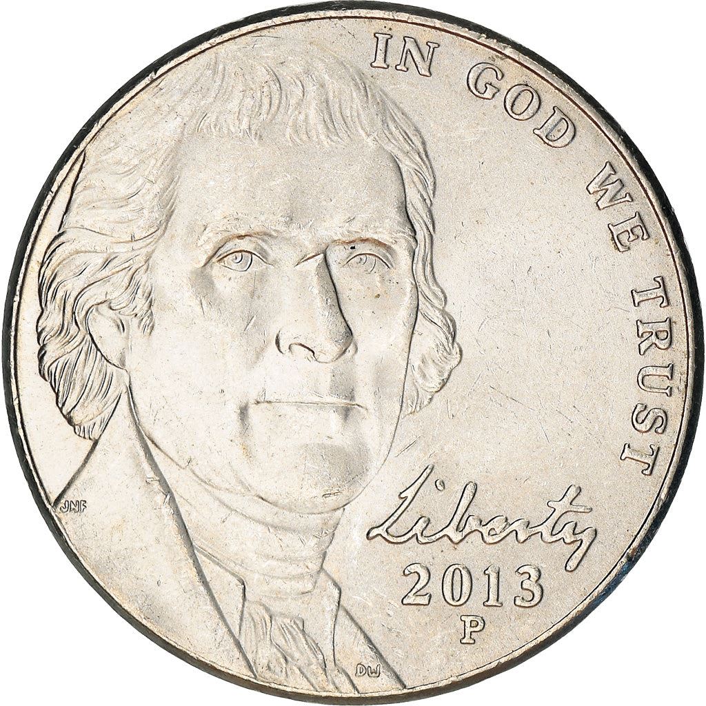 United States Coin American 5 Cents | Thomas Jefferson | Monticello | KM381 | 2006 - 2021