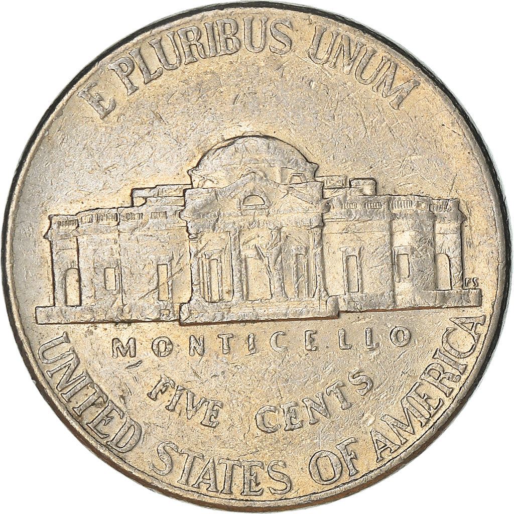 United States Coin American 5 Cents | Thomas Jefferson | Monticello | KM381 | 2006 - 2021