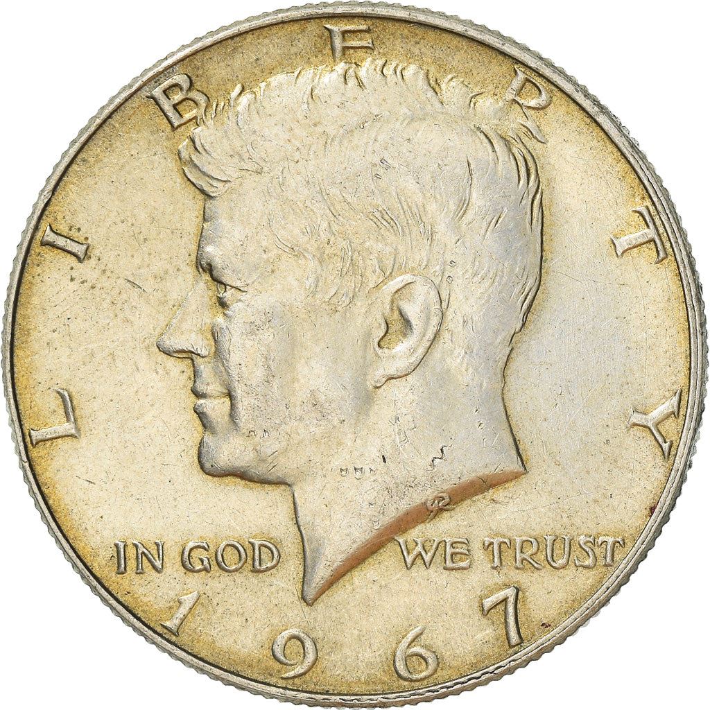 United States Coin American Half Dollar | John Fitzgerald Kennedy | Presidential Seal | KM202a | 1965 - 1970