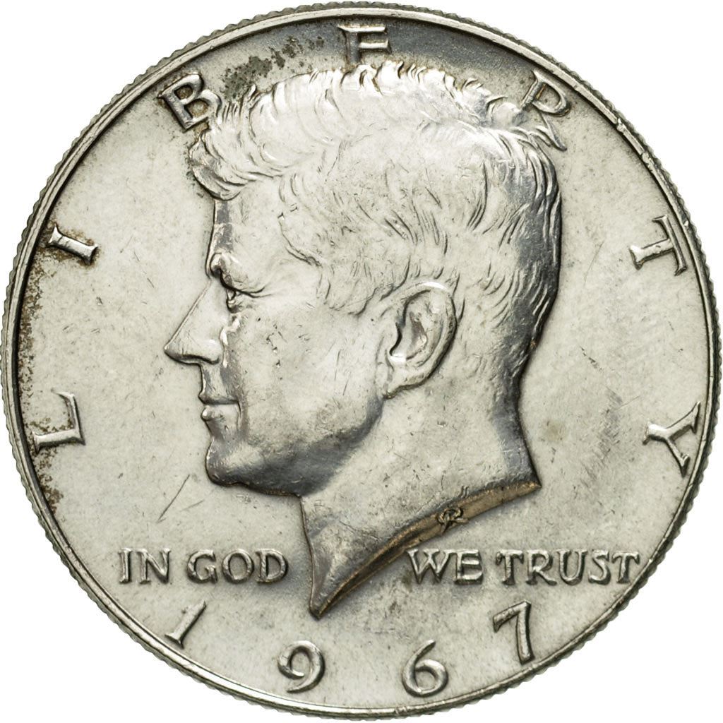 United States Coin American Half Dollar | John Fitzgerald Kennedy | Presidential Seal | KM202a | 1965 - 1970