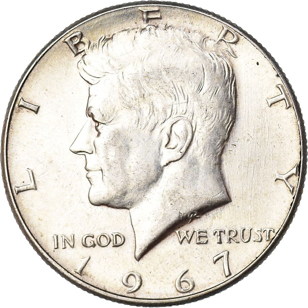 United States Coin American Half Dollar | John Fitzgerald Kennedy | Presidential Seal | KM202a | 1965 - 1970