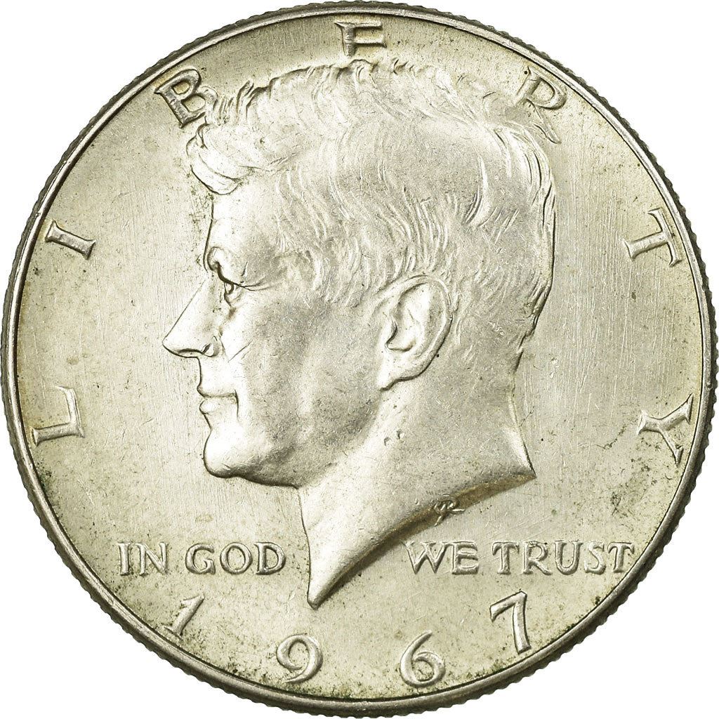 United States Coin American Half Dollar | John Fitzgerald Kennedy | Presidential Seal | KM202a | 1965 - 1970