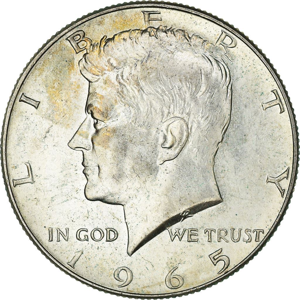 United States Coin American Half Dollar | John Fitzgerald Kennedy | Presidential Seal | KM202a | 1965 - 1970