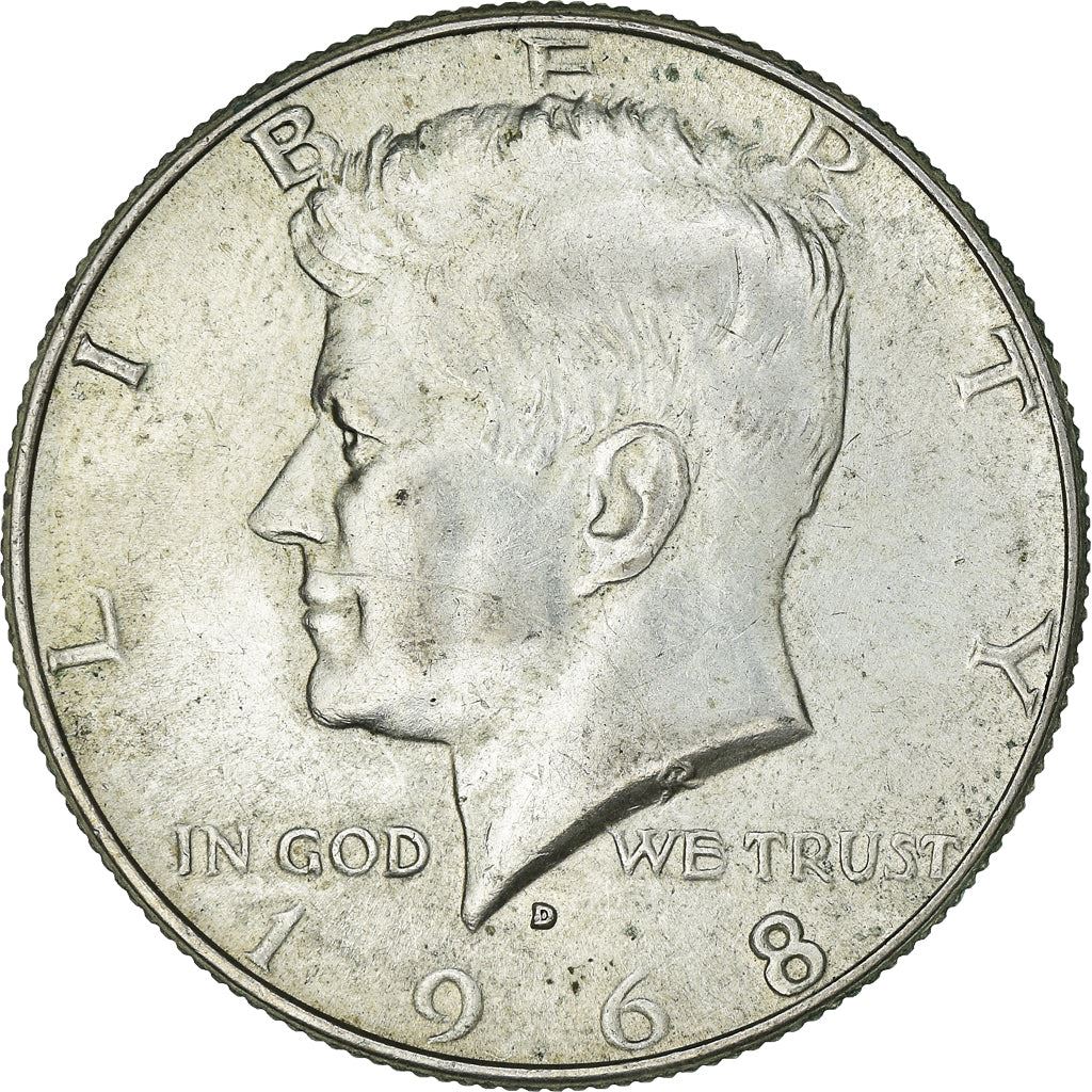 United States Coin American Half Dollar | John Fitzgerald Kennedy | Presidential Seal | KM202a | 1965 - 1970