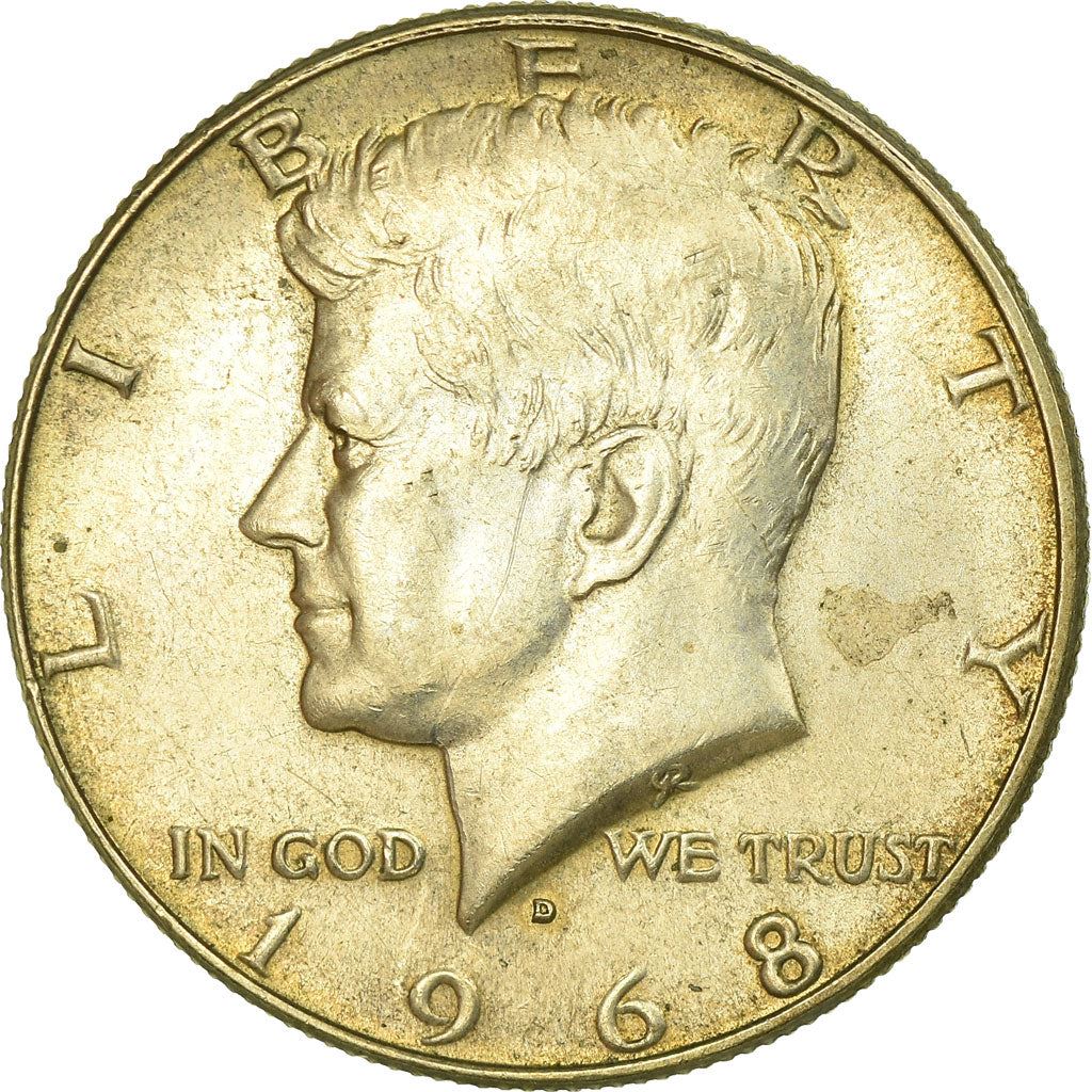 United States Coin American Half Dollar | John Fitzgerald Kennedy | Presidential Seal | KM202a | 1965 - 1970