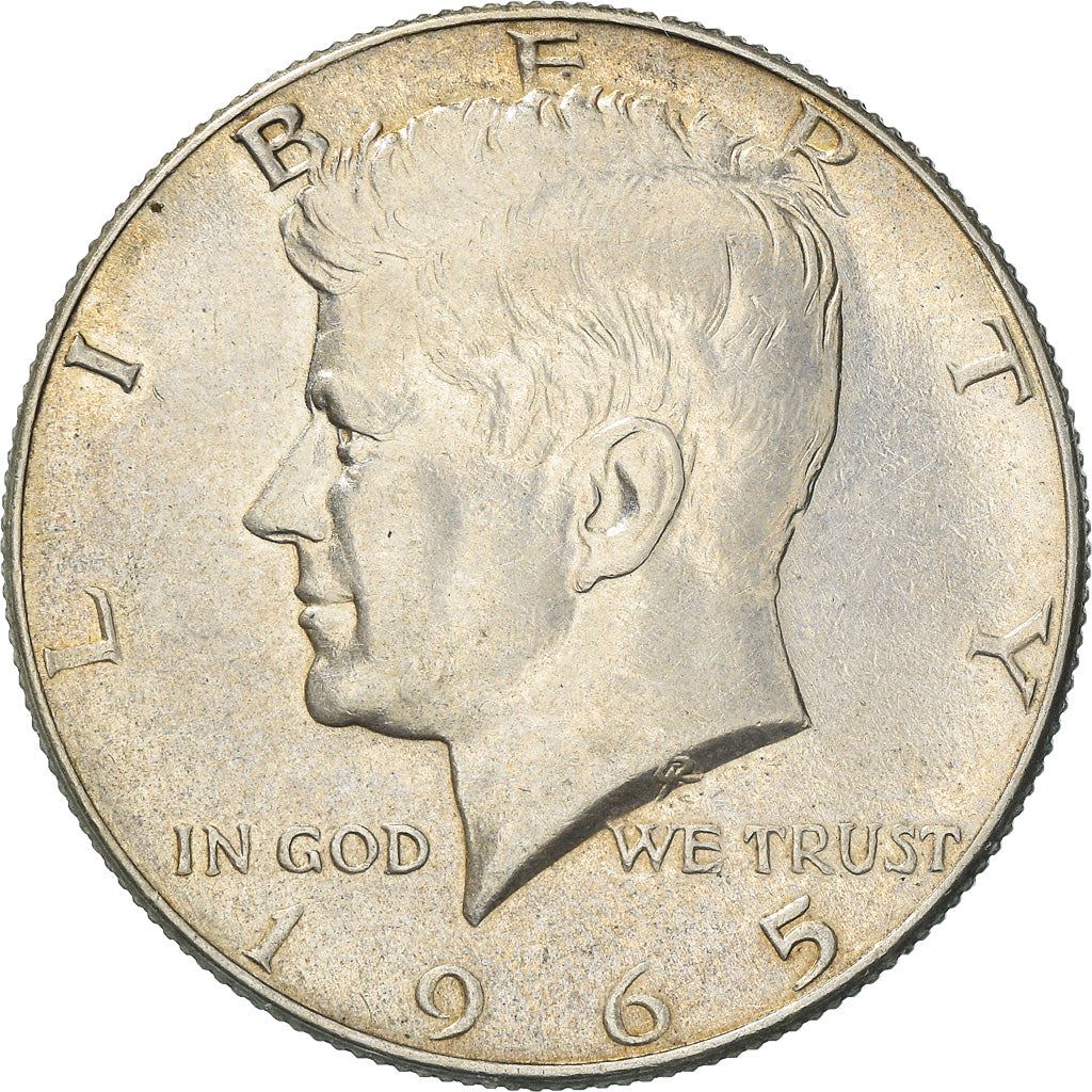 United States Coin American Half Dollar | John Fitzgerald Kennedy | Presidential Seal | KM202a | 1965 - 1970