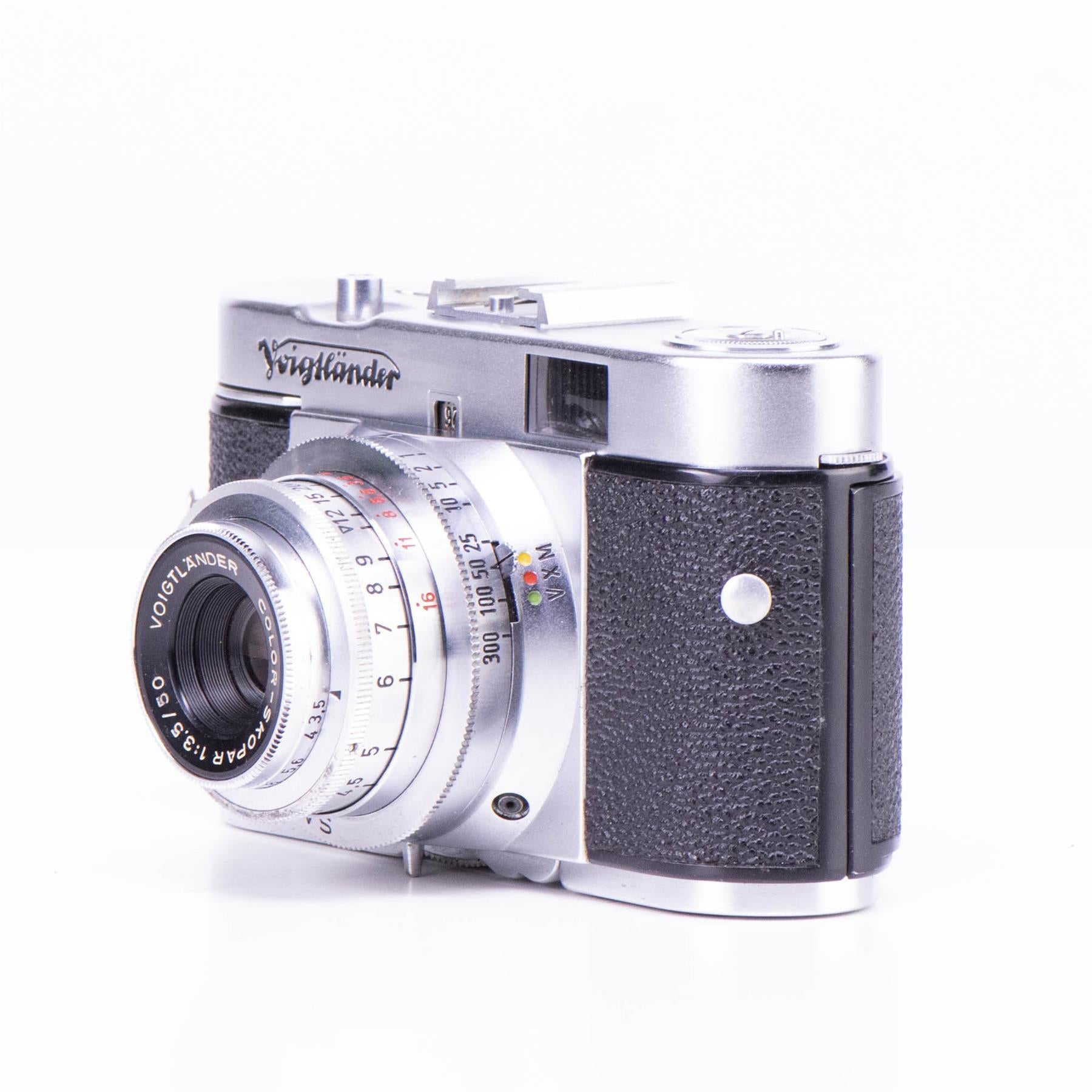 Voigtlander Vito B Camera | 50mm f3.5 lens | White | Germany | Not working