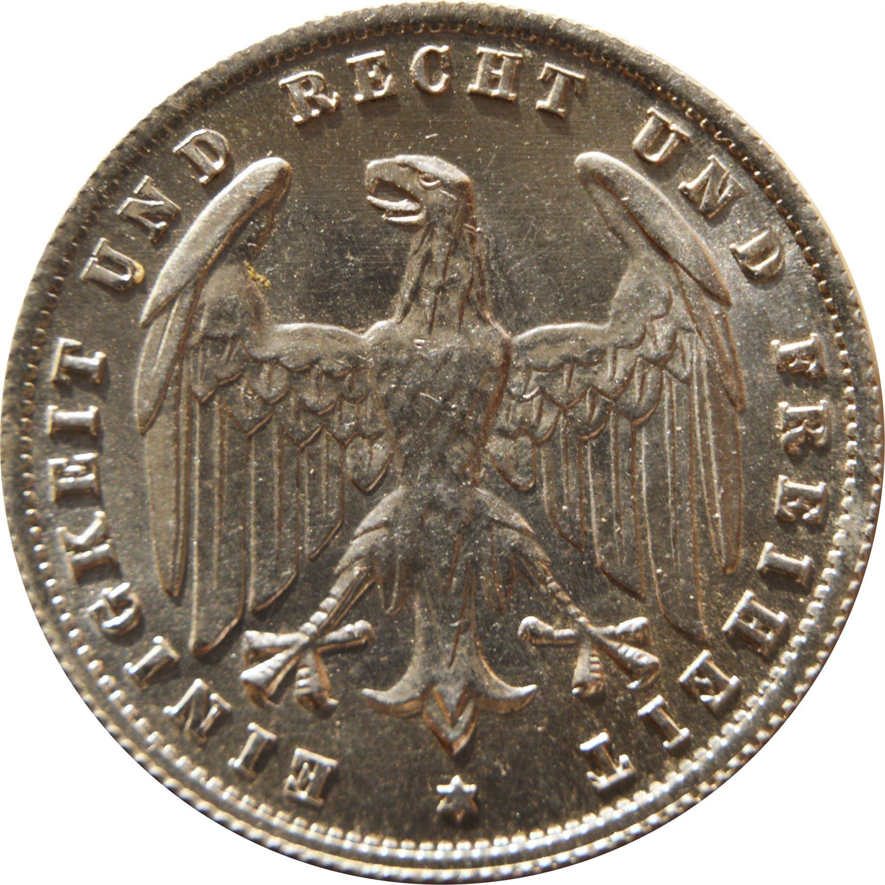 Weimar Republic 500 Mark Coin | German Reich | KM36 | 1923