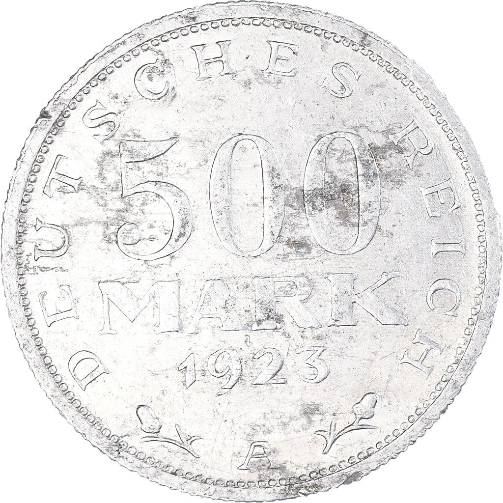 Weimar Republic 500 Mark Coin | German Reich | KM36 | 1923