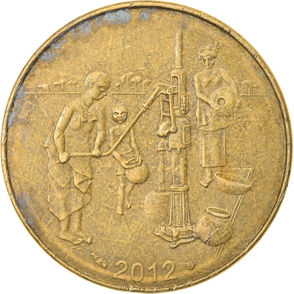 Western African States | 10 Francs Coin | Sawfish | Pitcher Pump | KM10 | 1981 - 2021