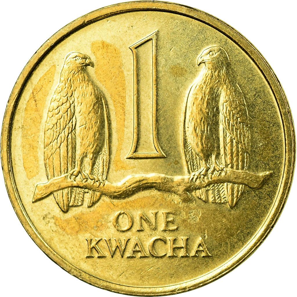 Zambia 1 Kwacha Coin | Taita Falcons | KM38 | 1992