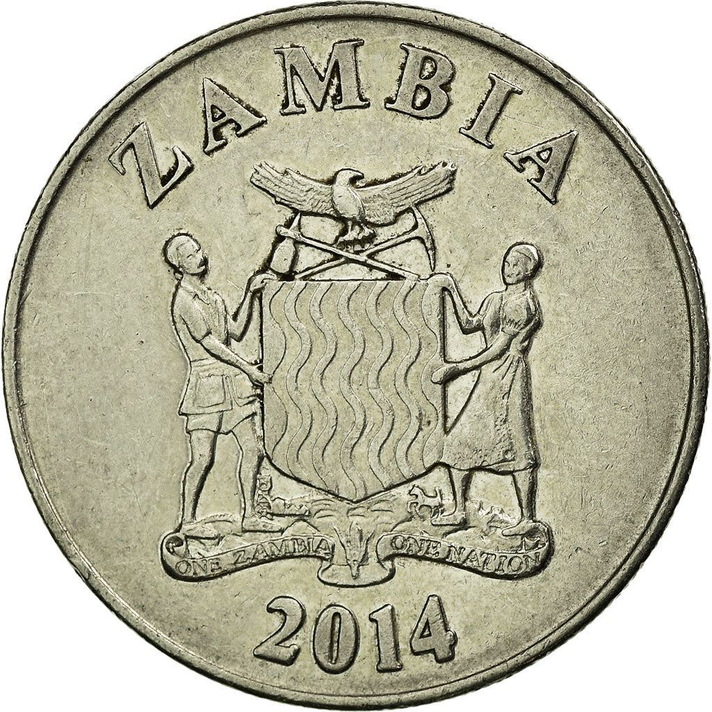 Zambia | 1 Kwacha Coin | Zambian Barbet | Km:209 | 2012 - 2019