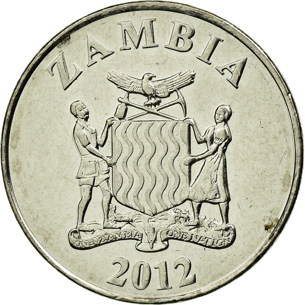 Zambia | 1 Kwacha Coin | Zambian Barbet | Km:209 | 2012 - 2019