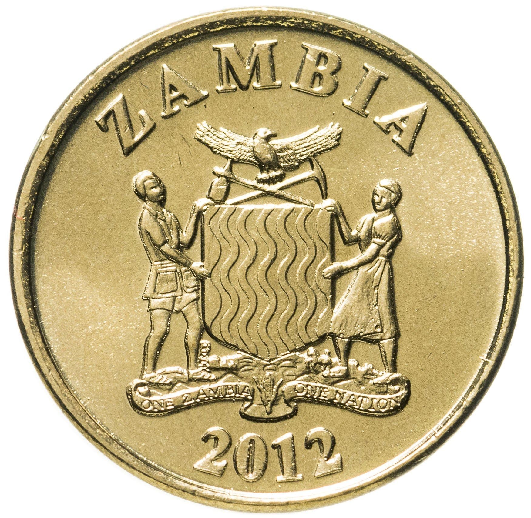 Zambia | 10 Ngwee Coin | Eland | Km:206 | 2012 - 2017