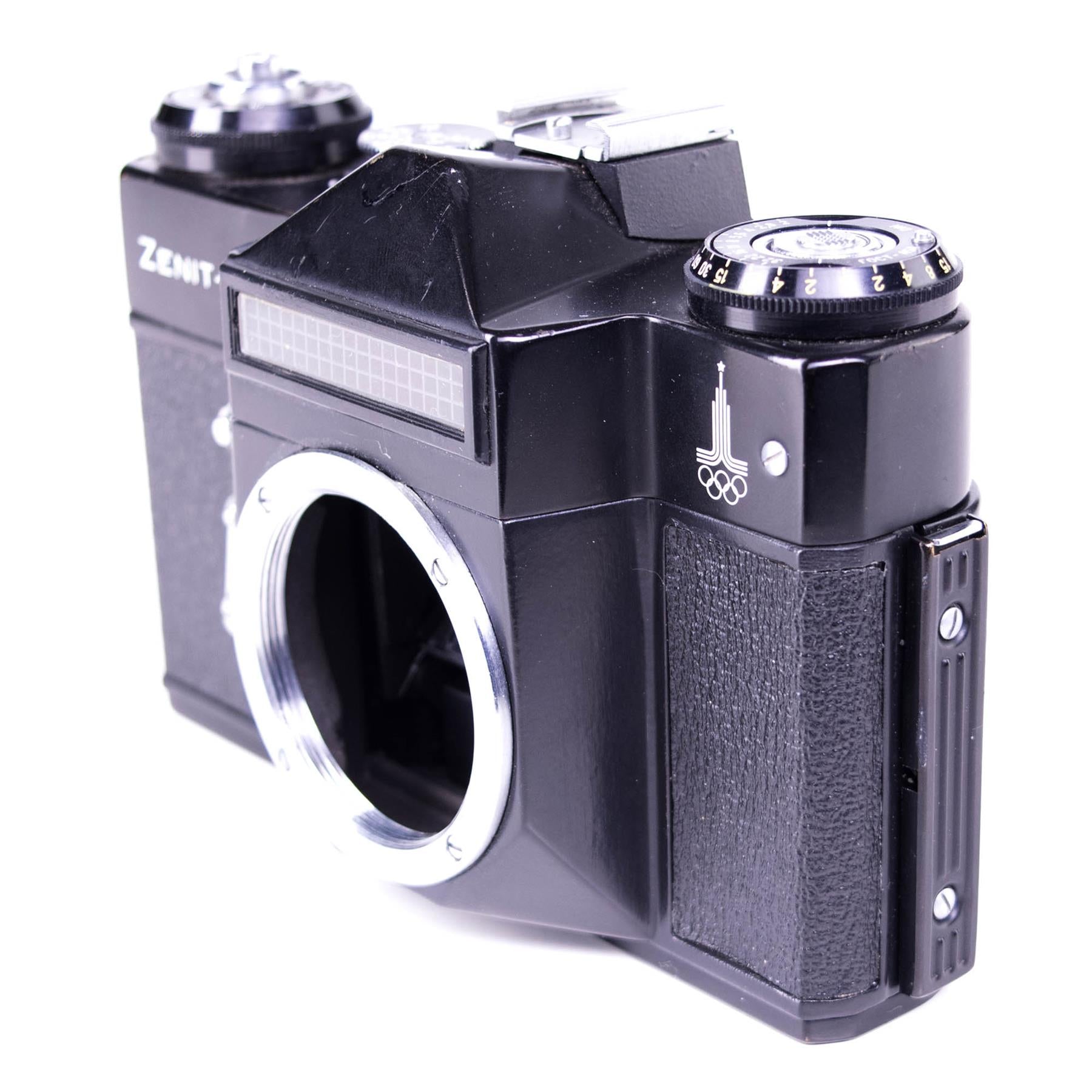 Zenit E Camera Body | Olympic edition | Black | M42 | Soviet union | 1980