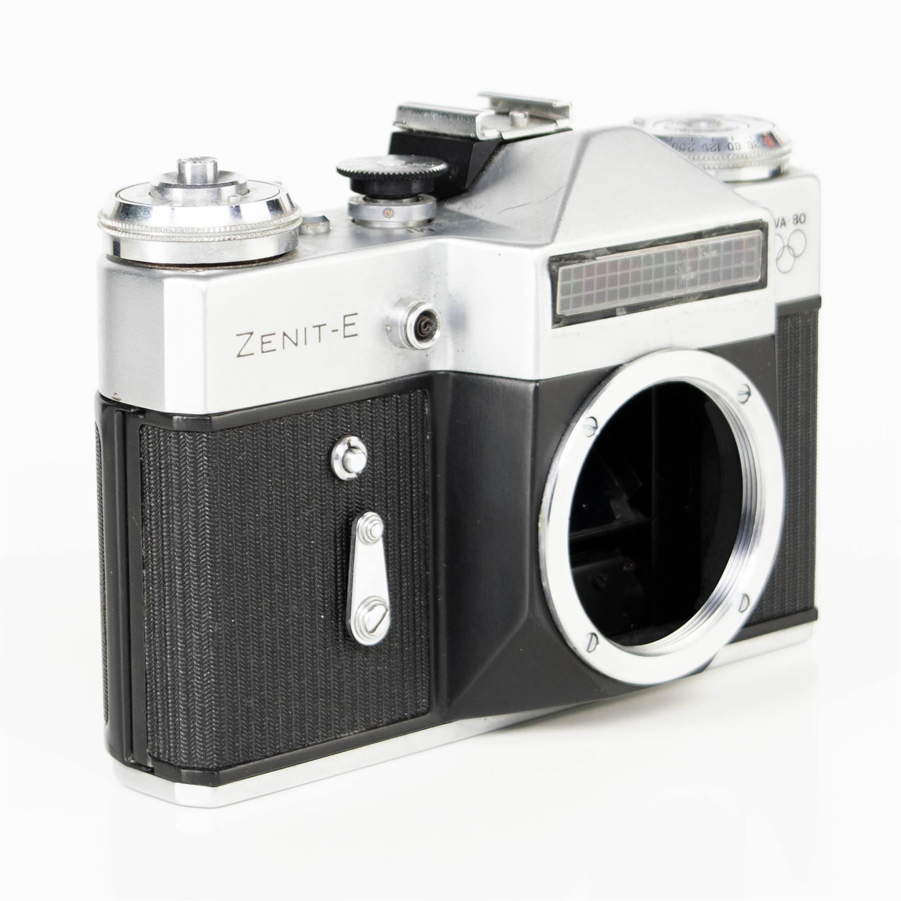 Zenit E Camera Body | Olympic edition | White | M42 | Soviet Union | 1980