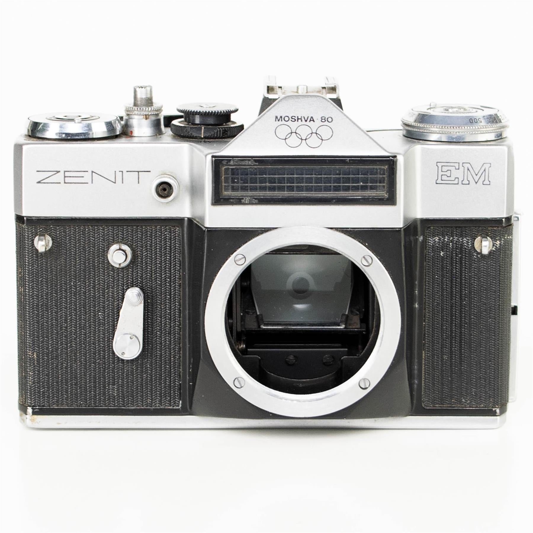 Zenit EM Camera Body | Olympic edition | White | M42 | Soviet Union | 1980