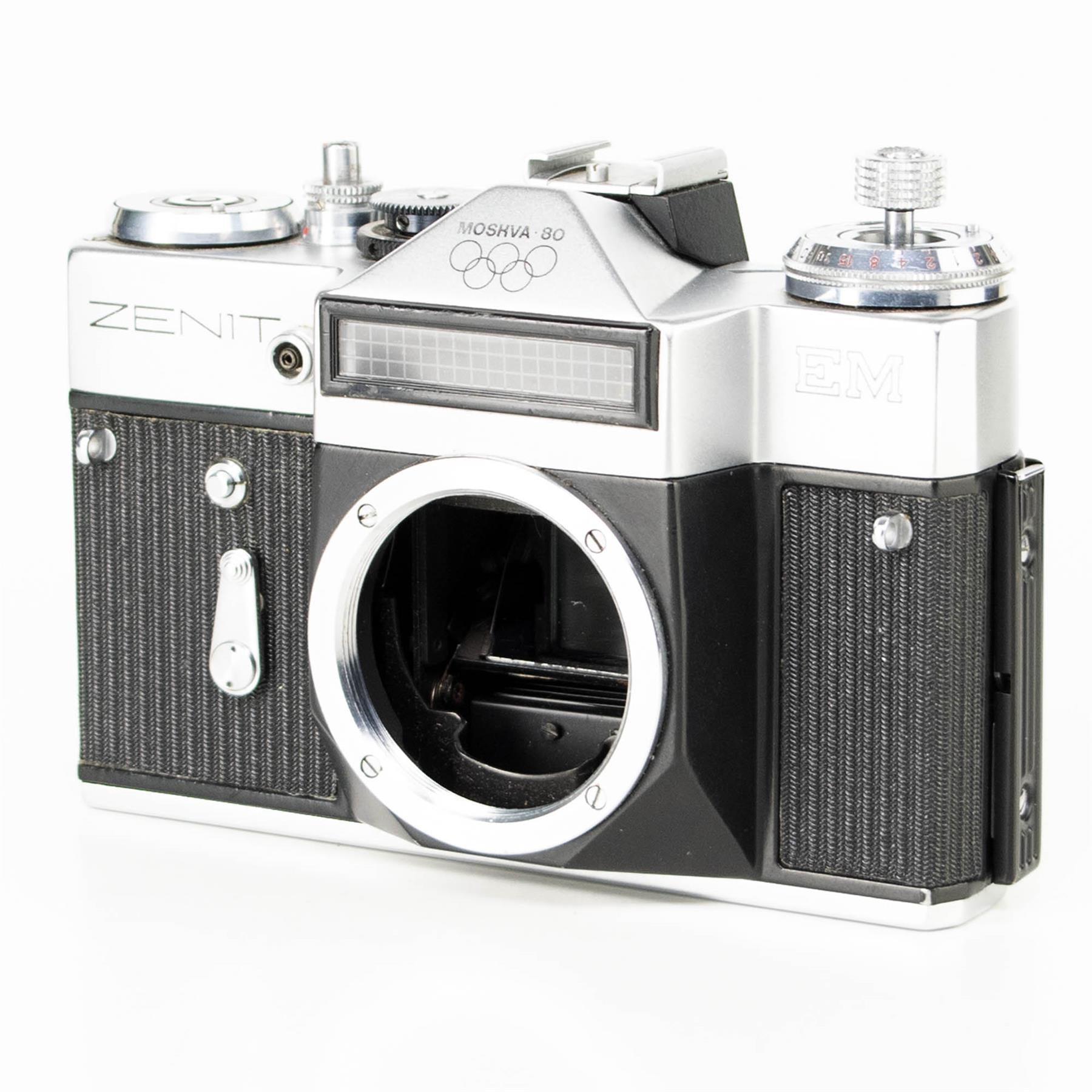 Zenit EM Camera Body | White | M42 | Soviet Union | 1972 - 1984