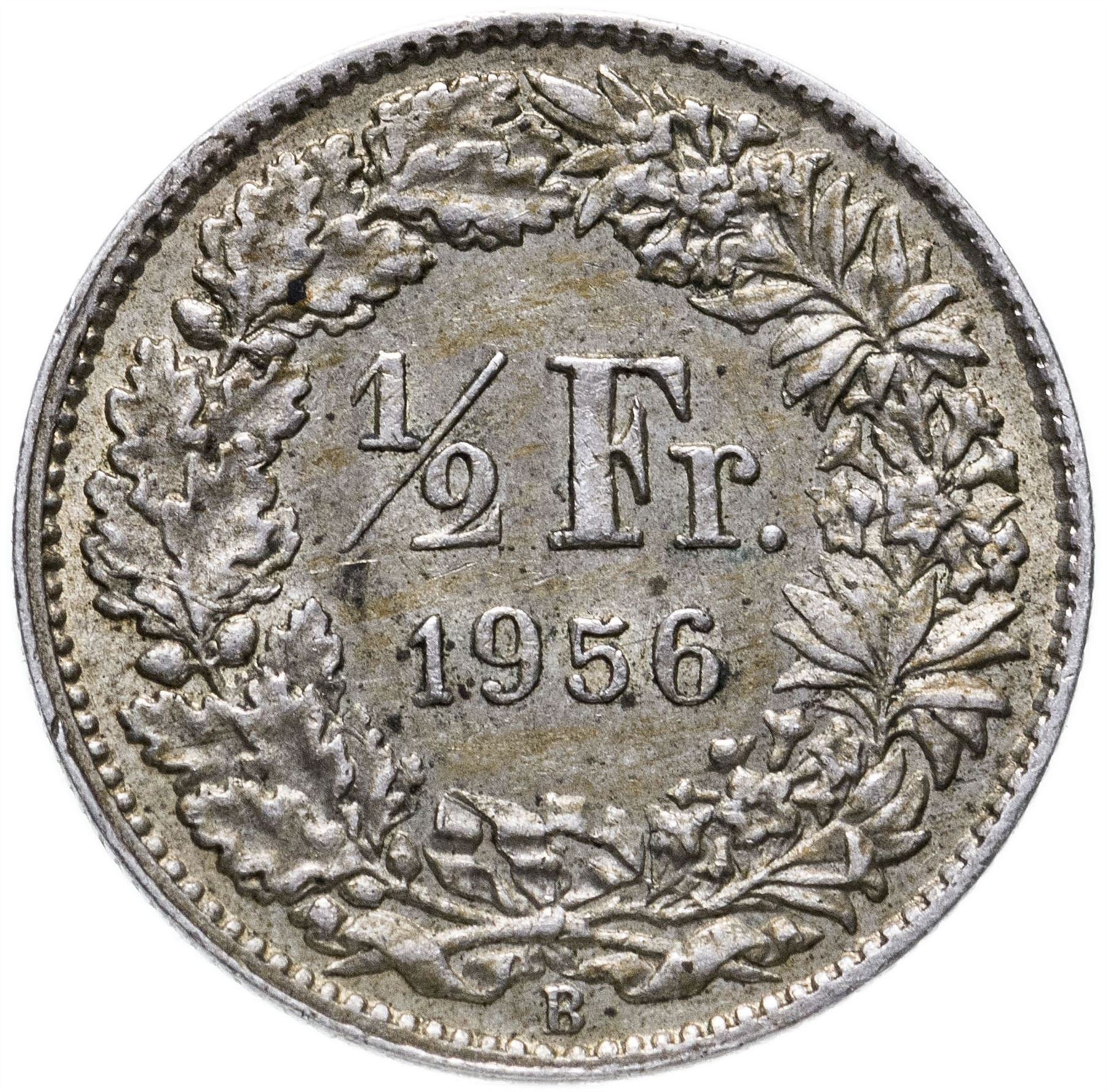 Switzerland Coin Swiss ½ Franc | Helvetia | KM23 | 1875 - 1967