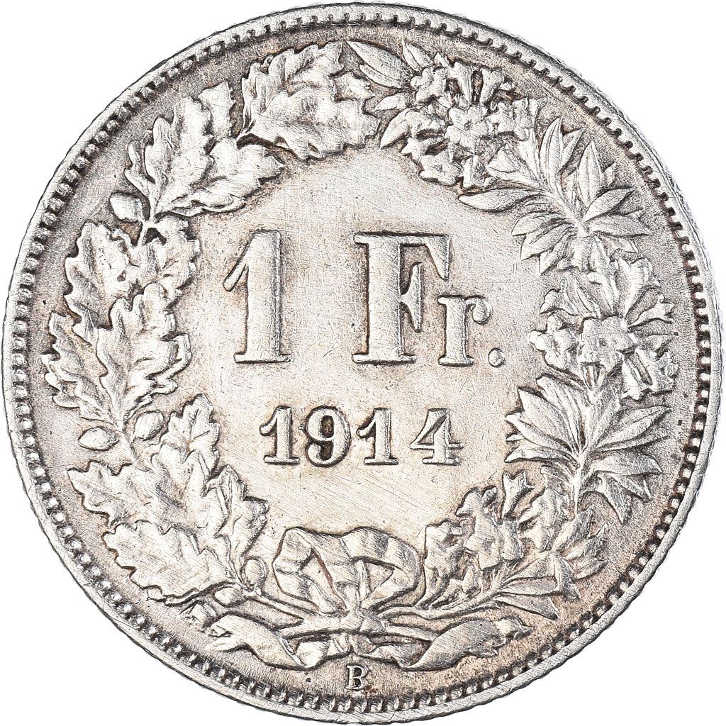 Switzerland Coin Swiss 1 Franc | Helvetia | KM24 | 1875 - 1967