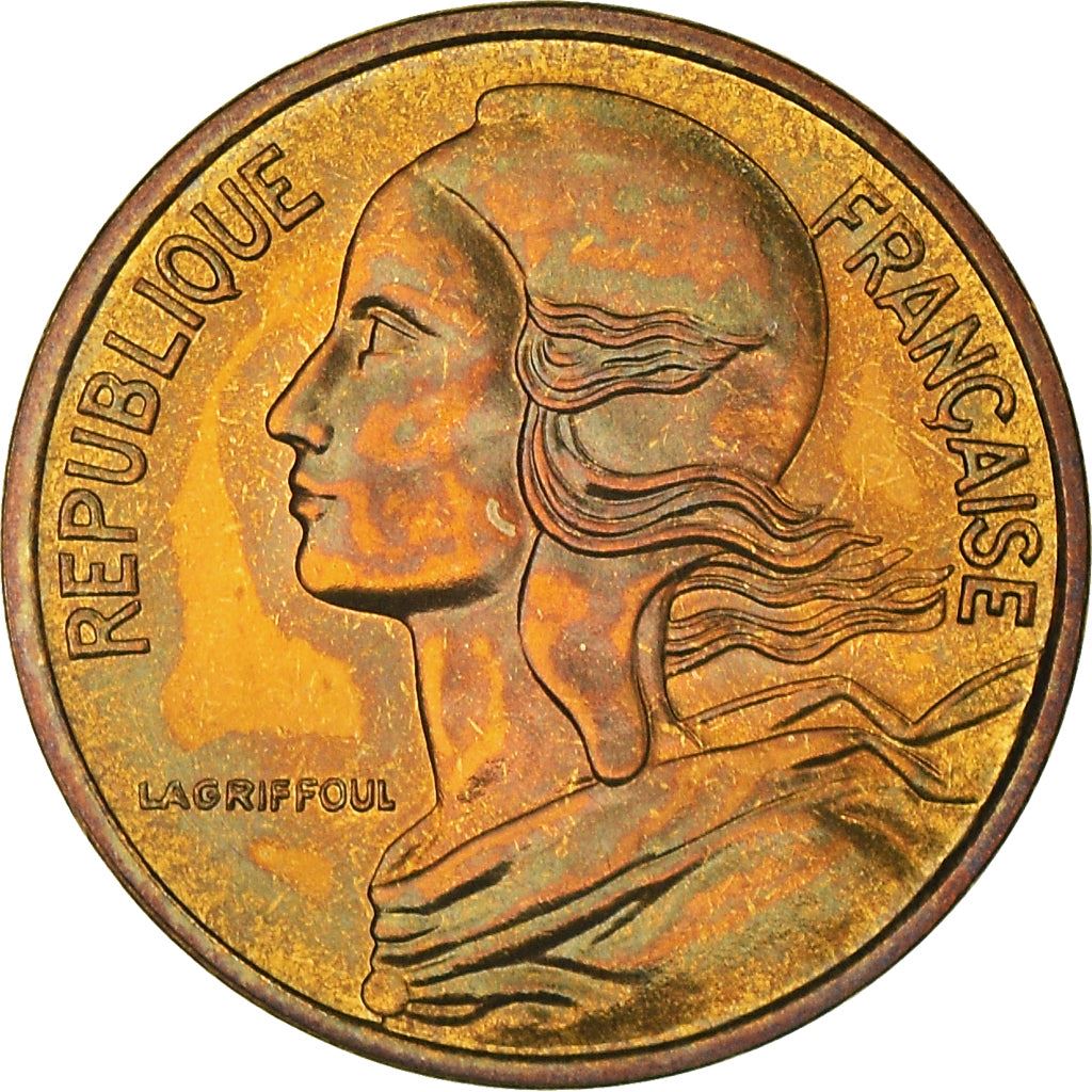 French Coin 5 Centimes | KM933 | France | 1966 - 2001