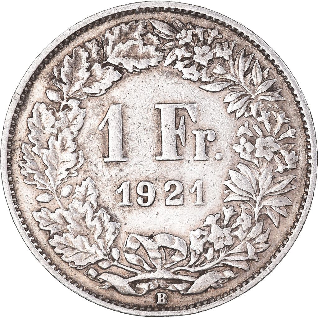 Switzerland Coin Swiss 1 Franc | Helvetia | KM24 | 1875 - 1967