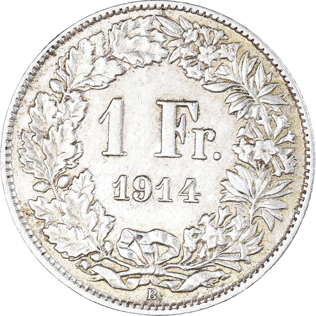 Switzerland Coin Swiss 1 Franc | Helvetia | KM24 | 1875 - 1967