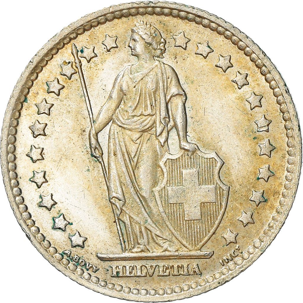 Switzerland Coin Swiss 1 Franc | Helvetia | KM24 | 1875 - 1967