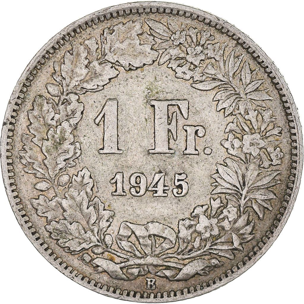 Switzerland Coin Swiss 1 Franc | Helvetia | KM24 | 1875 - 1967