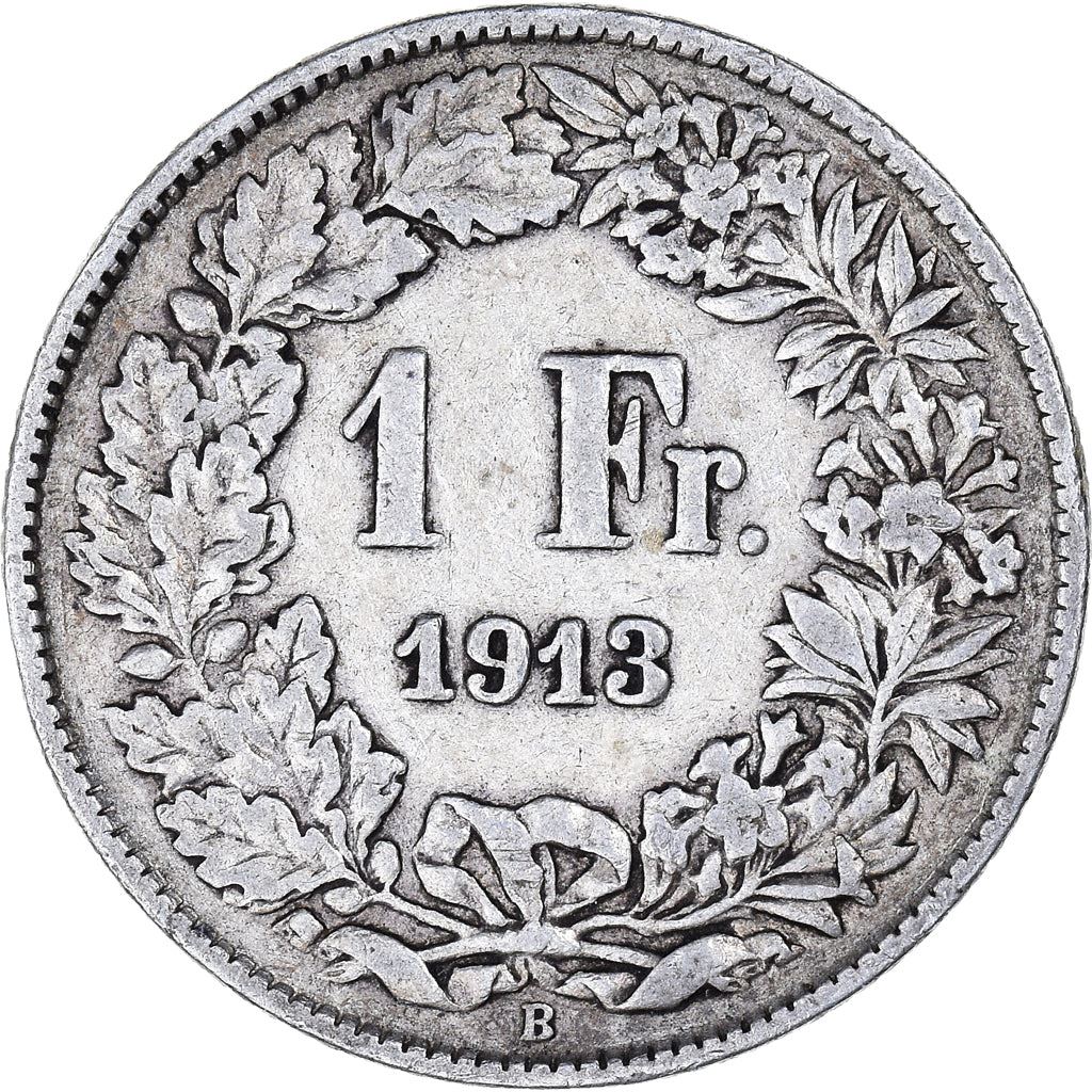 Switzerland Coin Swiss 1 Franc | Helvetia | KM24 | 1875 - 1967