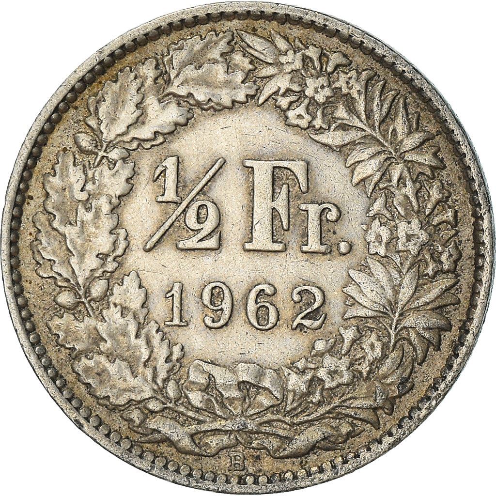 Switzerland Coin Swiss ½ Franc | Helvetia | KM23 | 1875 - 1967