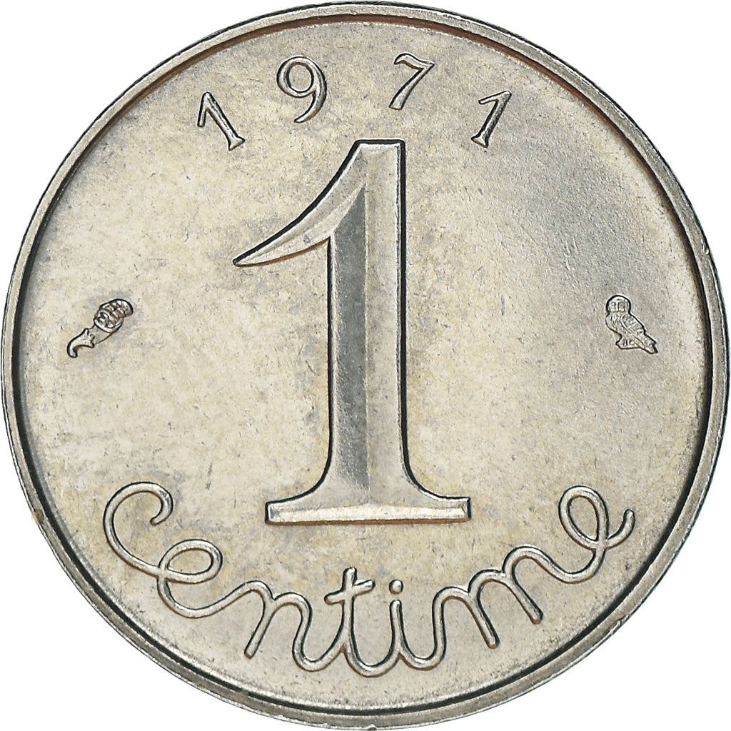 French Coin 1 Centime | KM928 | France | 1961 - 2001