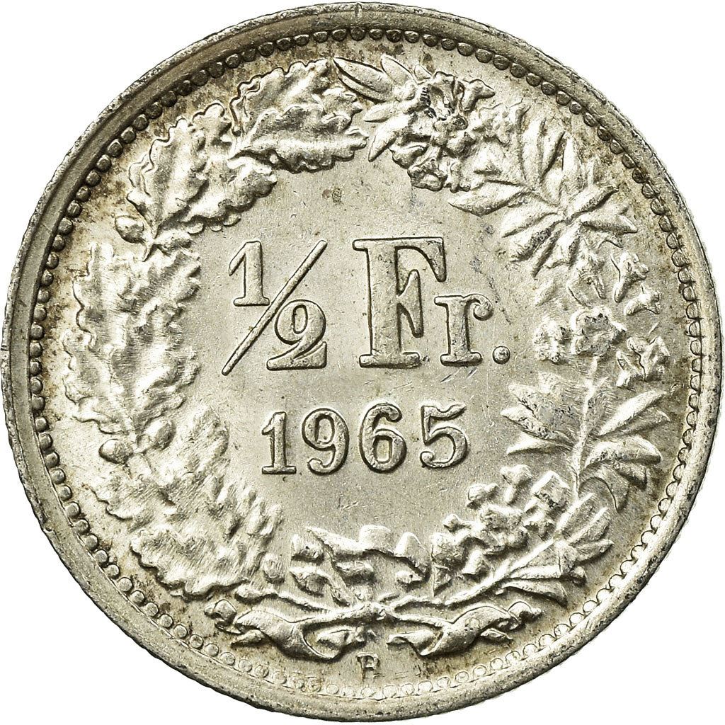 Switzerland Coin Swiss ½ Franc | Helvetia | KM23 | 1875 - 1967