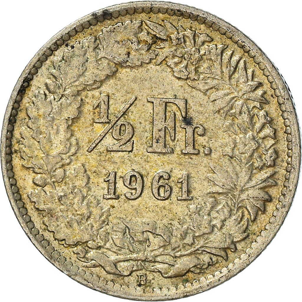 Switzerland Coin Swiss ½ Franc | Helvetia | KM23 | 1875 - 1967