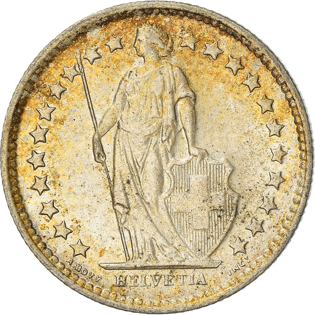 Switzerland Coin Swiss ½ Franc | Helvetia | KM23 | 1875 - 1967