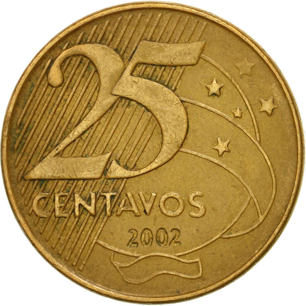 Brazil 25 Centavos | 100 Coins | Deodoro da Fonseca | KM650 | 1998 - 2021