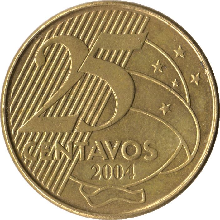 Brazil 25 Centavos | 100 Coins | Deodoro da Fonseca | KM650 | 1998 - 2021