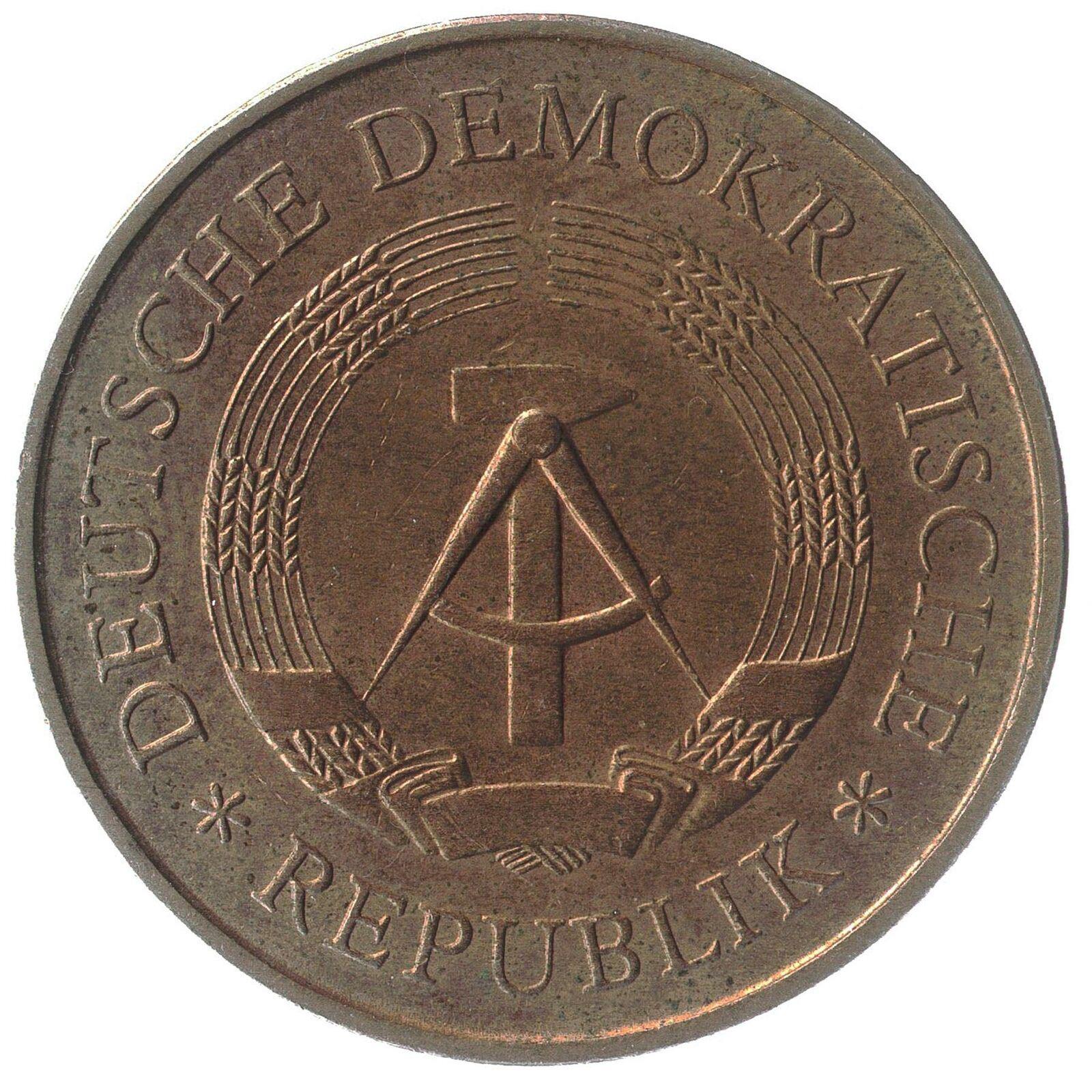 East German 5 Mark | 100 Coins | 20 Years of GDR | Deutsche Demokratische | 1969