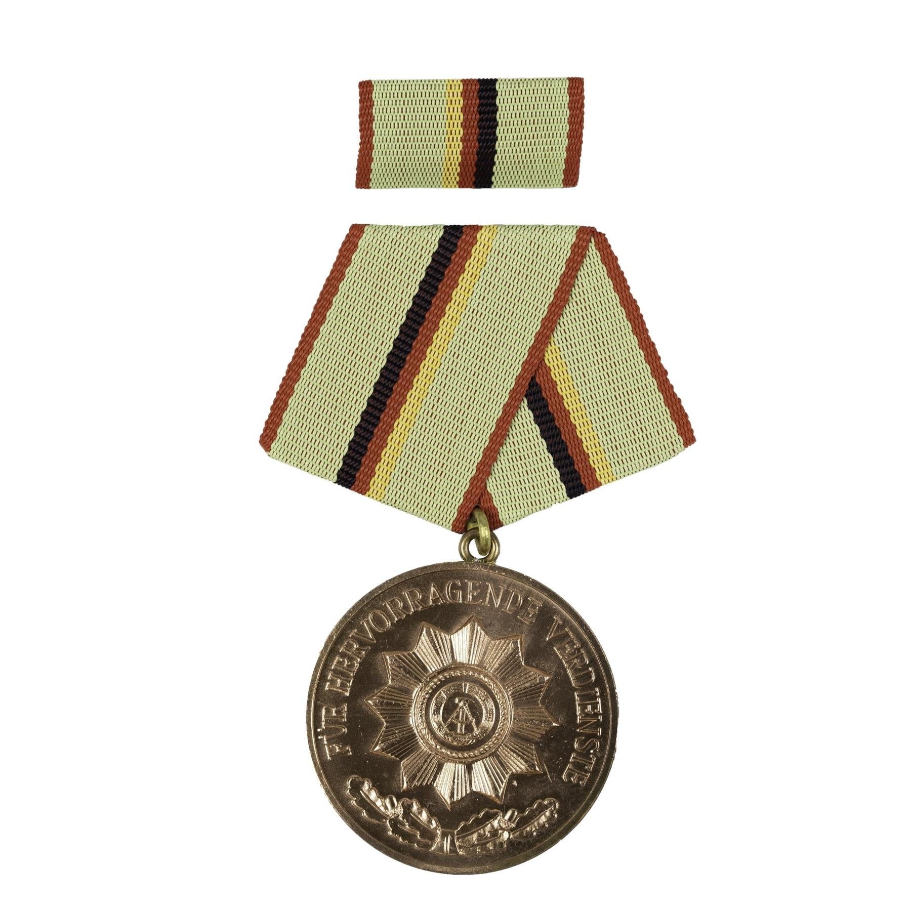 East German GDR Military Army Bronze Medal for National Police Outstanding Merit