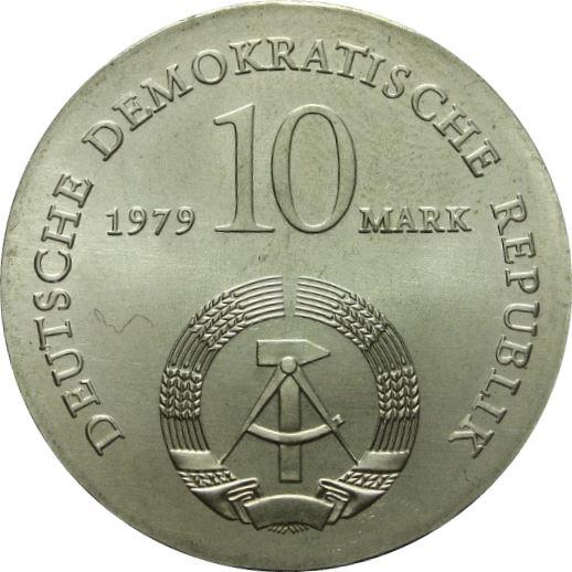 German Democratic Republic Coin Germany 10 Mark | Ludwig Feuerbach | KM73 | 1979