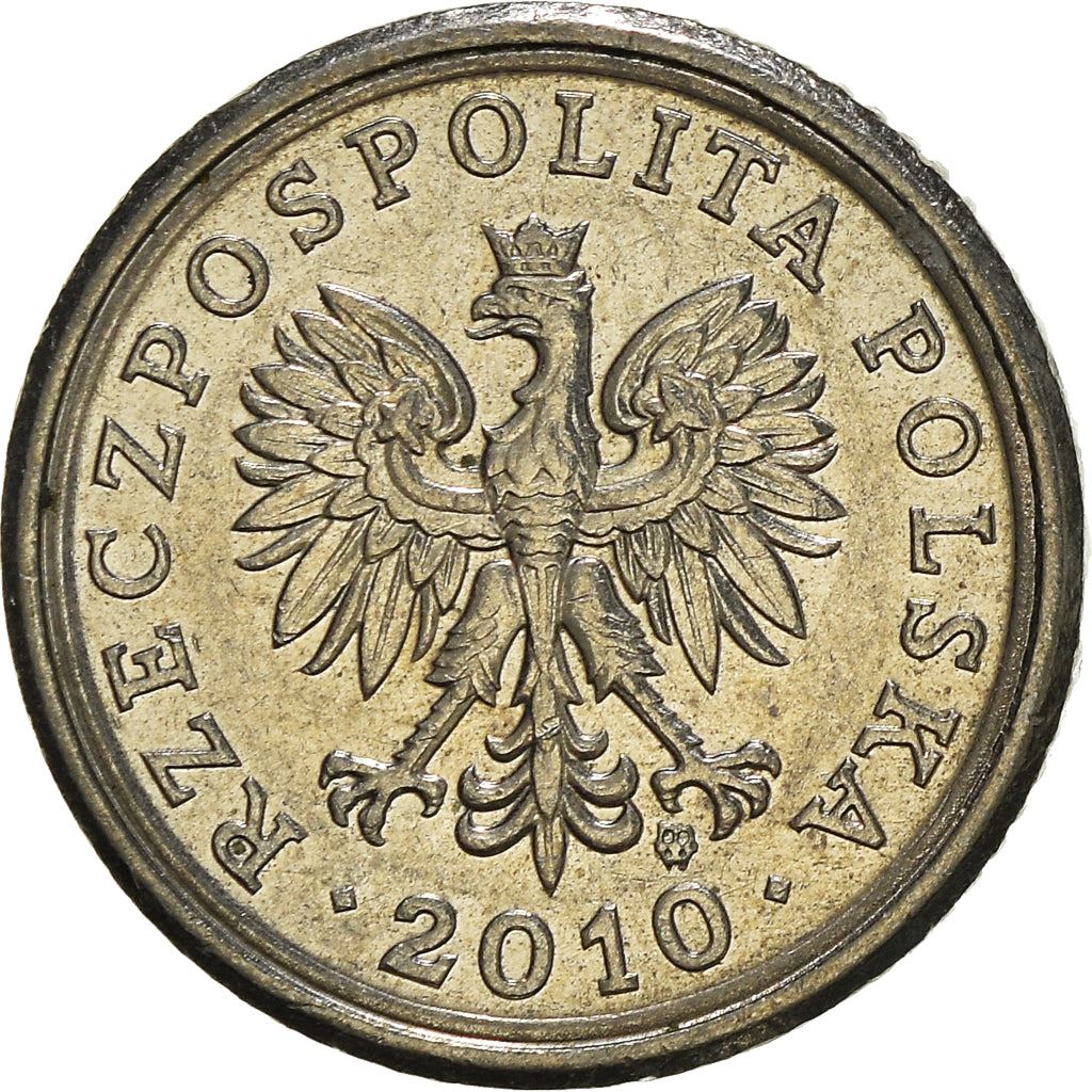 Polish 10 Groszy | 100 Coins | Eagle | Poland | 1990 - 2016